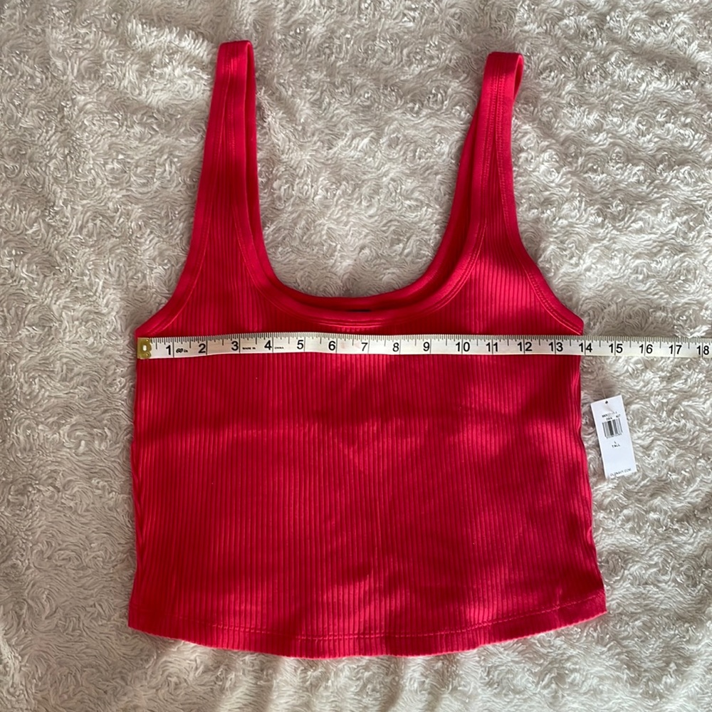 NWT cotton ribbed tank top